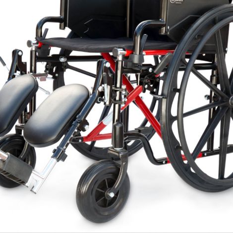 Silla de Ruedas Black con Elevapiernas