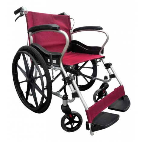 Silla de Ruedas de Aluminio Ultra Ligera