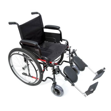 Silla de Ruedas Todo Terreno con Elevapiernas en Varios Colores