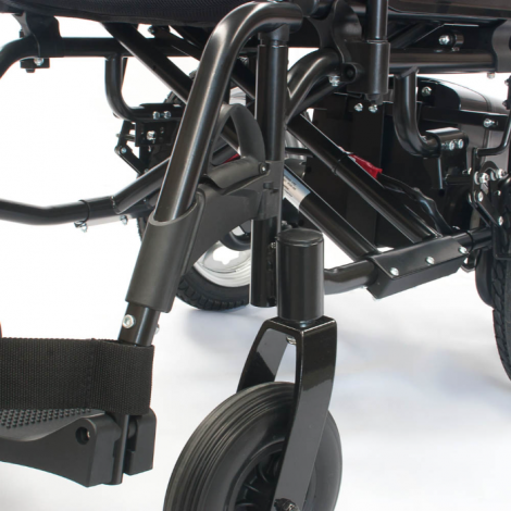 Silla Eléctrica de Acero con Llantas Traseras Neumáticas